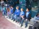 Houston Aquarium - Waiting to get lunch.