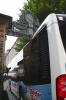 Bamberg - Tight fit - Tour bus entering old part of city