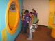 Robert Thompson at one of the interactive exhibits. Robert Thompson at one of the interactive exhibits.