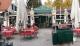 Restaurant entrance. Restaurant entrance.