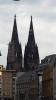 Cologne - Approach to the cathedral. Cologne - Approach to the cathedral.