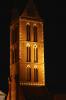 St. Marien - Church tower at night.