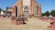 St. Marien - Outline of church foundation and supports.