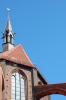 Wismar - St. Nikolai buttress detail.