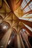 Wismar - St. Nikolai restored ceiling.