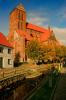 Wismar - St. Nikolai view over the 'Frische Grube'.