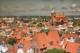Wismar - St. Nikolai roof top view.