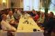 Wismar - Dinner with Wilma HARMS's cousin, Gertraude, and her family at the hotel.