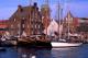 Wismar - Boats in the old harbor.
