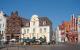 Wismar - Restaurant 'Alter Schwede' (left) and Hotel 'Reuterhaus' (right).
