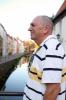 Wismar - Standing on bridge over the 'Frische Grube'.
